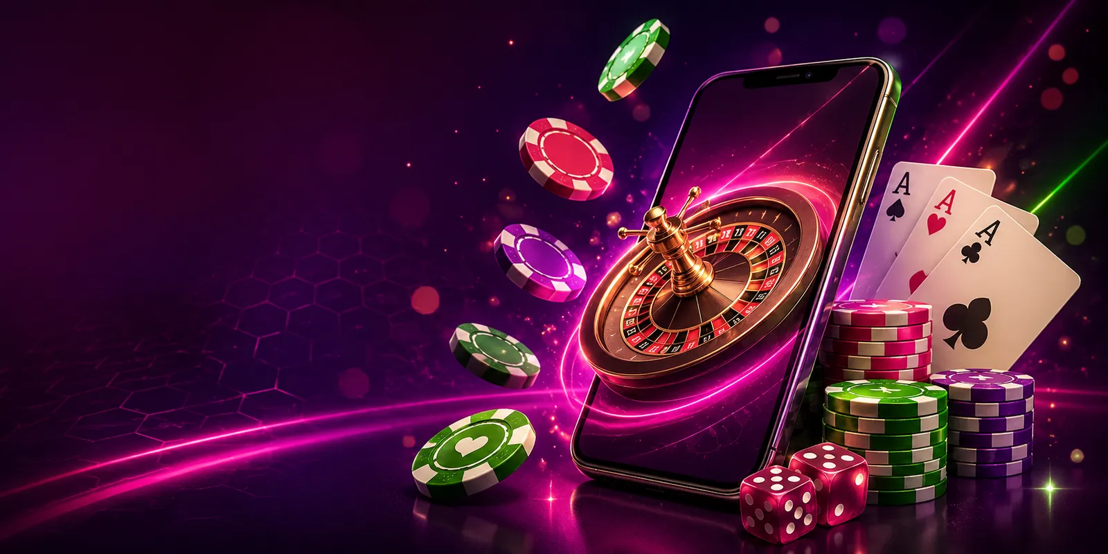 Casino para celular hero